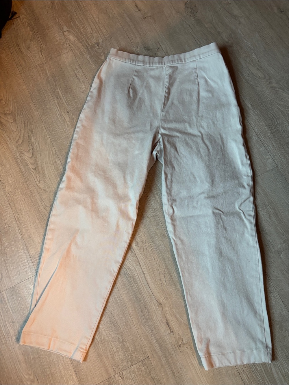 Kim Rogers Cream Relaxed Fit Chinos